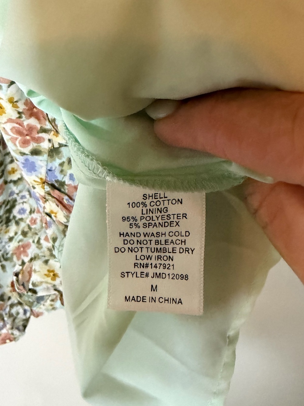 VICI Floral Ruffle Dress Size Medium - Picture 6 of 8